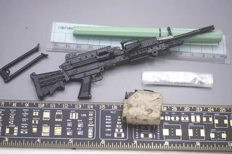 

ES26051S 1/6 Sodier Accessories Navy Seals MK48 Machine Gun for 12''