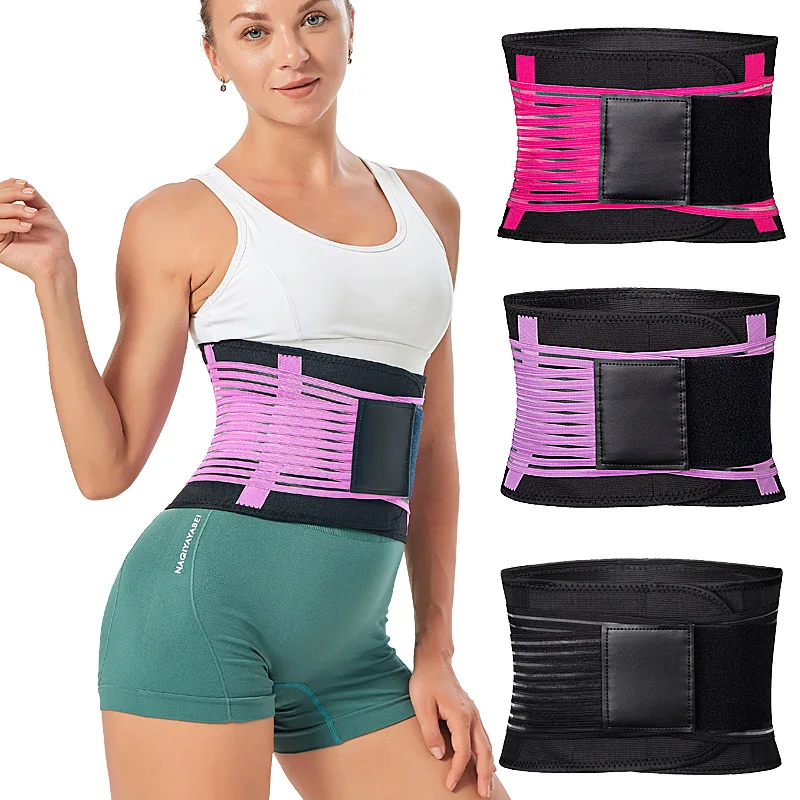 

Waist Trainer Trimmer for Women Back Support Band Body Shaper Sweat Weight Loss Workout Slimming Body Shaper Belt