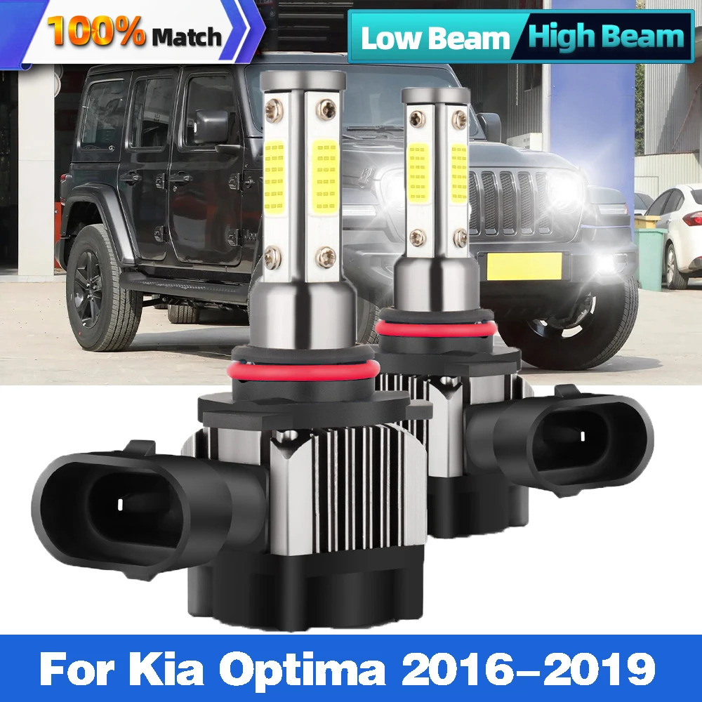 

12000LM LED Headlight 90W Canbus HB4 HB3 9005 9006 Turbo Lamp 6000K White CSP Chip Car Light 12V For Kia Optima 2016-2019