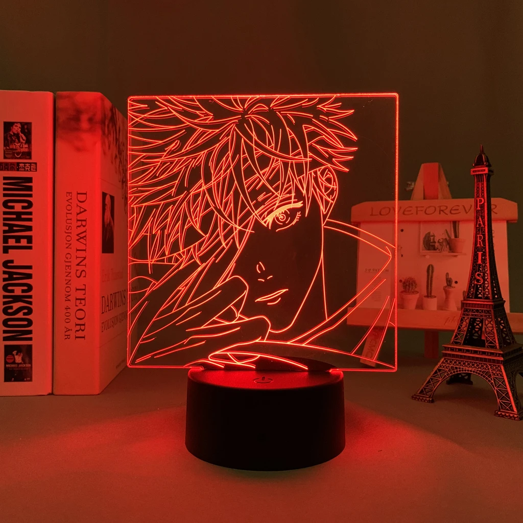 

Светодиодный светильник в стиле аниме ююютсу Kaisen Yuji Itadori для детской спальни, декоративный светильник, подарок на день рождения, ночник манг...