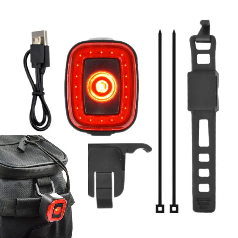 Задний велосипедный фонарь светодиодный для ночной езды 70 лм задний