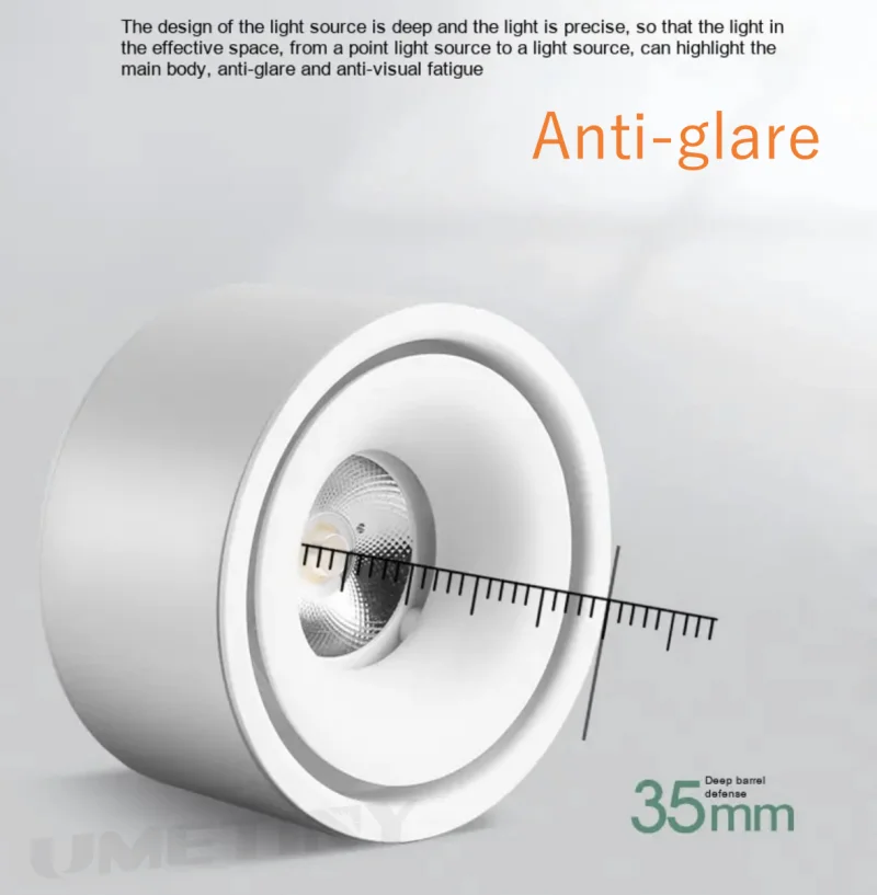 Светодиодный потолочный светильник с регулируемой яркостью круглый для