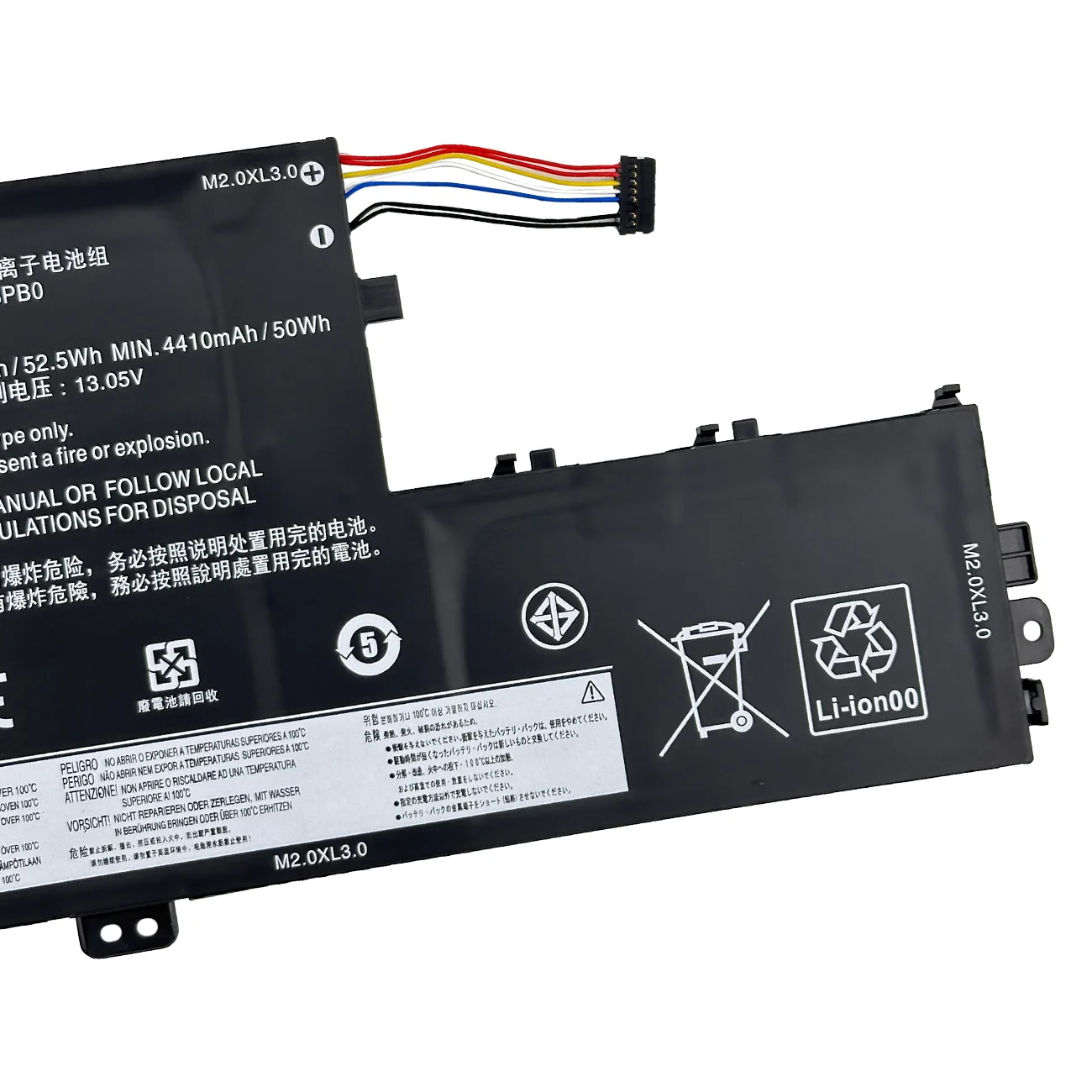 Сменный аккумулятор L15C3PB0 L15L3PB0 L15M3PB0 для ноутбука Lenovo 7000 7000-14 7000-14IKBR 15AST Аккумулятор