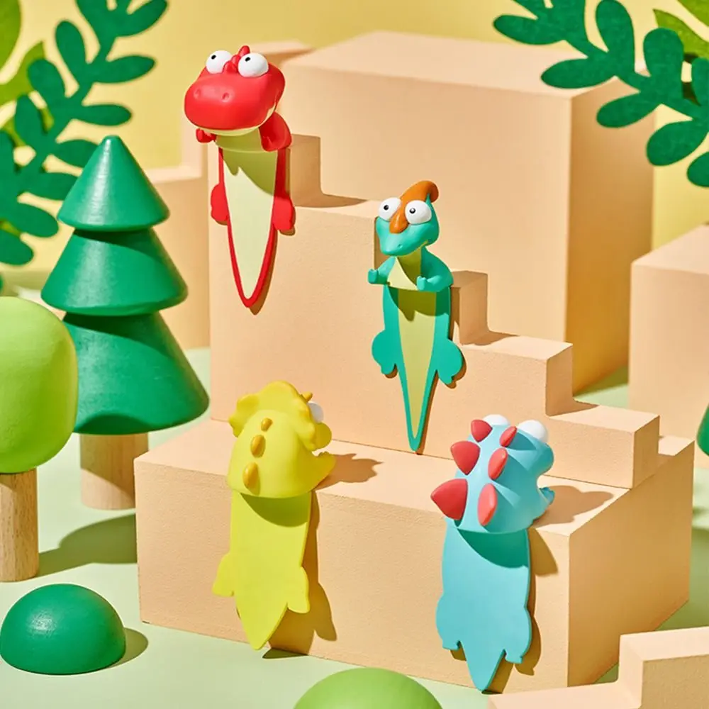 Тираннозавр Рекс 3D стерео динозавр животные Закладка для книг Triceratops Stegosaur маркер