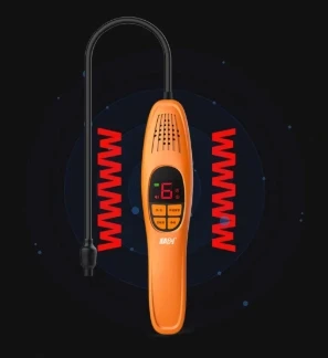 Фото Электронный галогенный детектор утечек хладагента LD-100+ для автомобильных систем кондиционирования, полупроводниковый тестер утечек газа №2