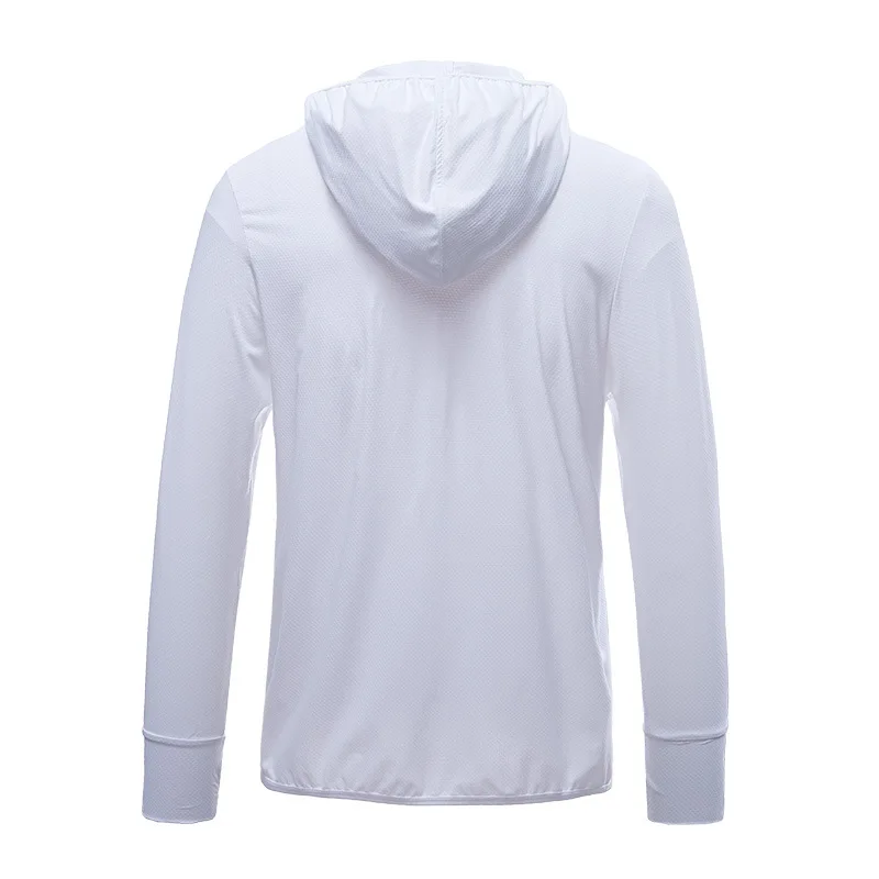 FOJAGANTO мужская летняя тонкая куртка модная однотонная дышащая Солнцезащитная