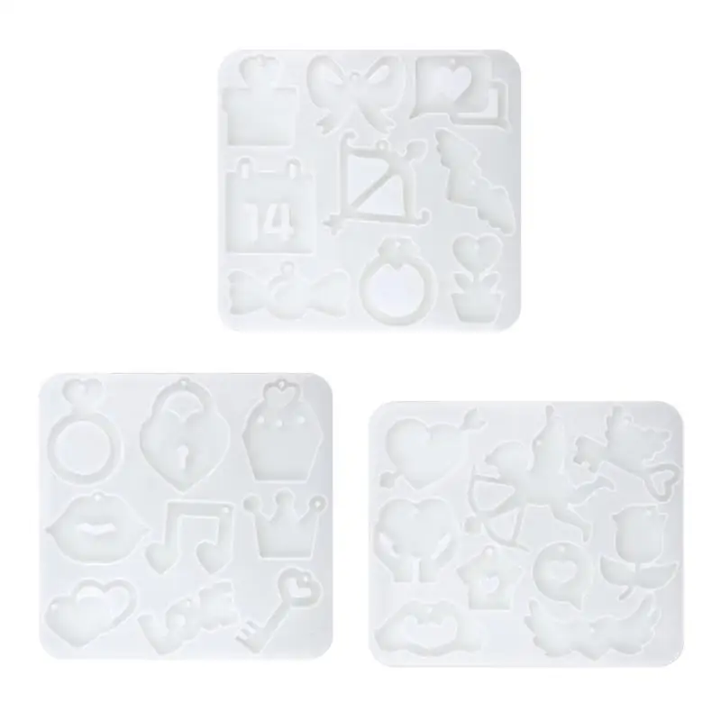 Силиконовые формы для сережек ручной работы многофункциональные подвесок в