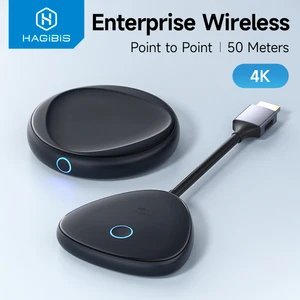 Imported Hagibis Wireless HDMI-compatible Transmitter and Receiver Enterprise 4K Extender Kit Display Adapter