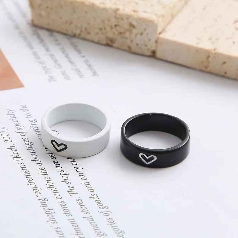 

Simple Butterfly Couple Ring Men and Women Rings Combination Ins Wind Net Red Love Couple Ring Lover Gift Rings for Men