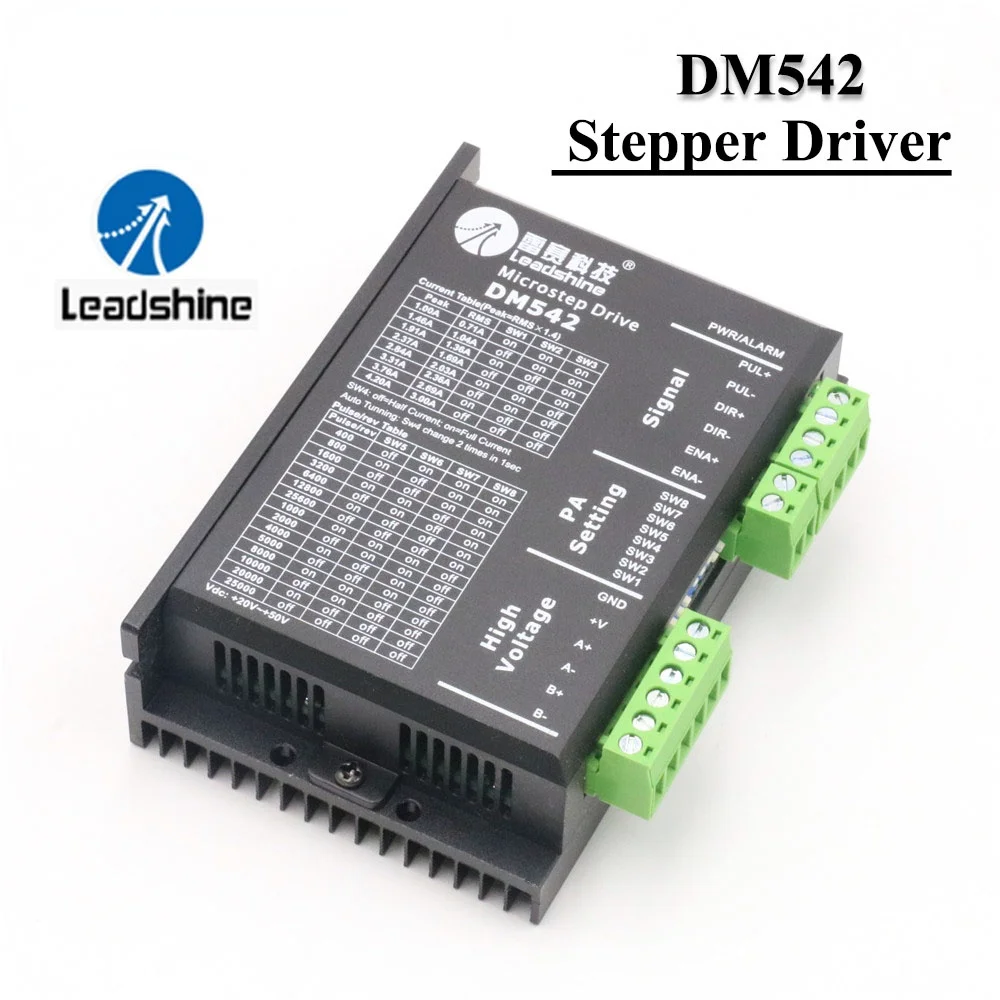 

HAOJIAYI Leadshine 2 Phase Analog Stepper Drive M542 DM542 for Driving 2-phase and 4-phase Hybrid Stepping Motors