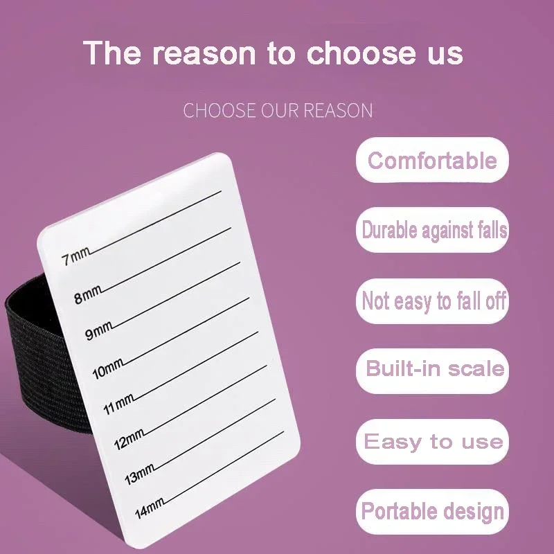 Акриловая Палитра Для Наращивания Ресниц С Резинкой Накладные Ресницы Держатель