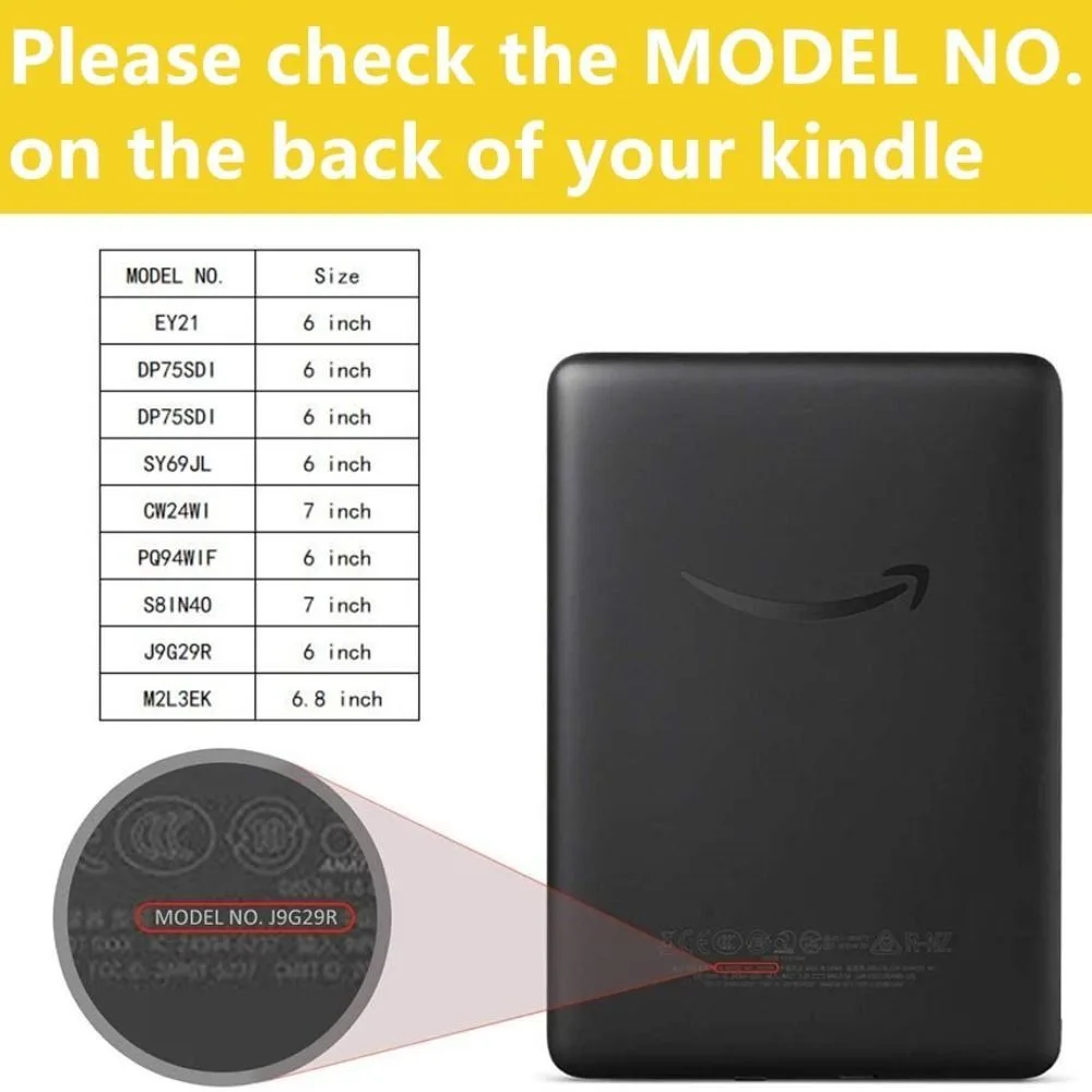 11-е поколение 6-дюймовый e-Reader Sleeve износостойкий устойчивый к царапинам C2V2L3
