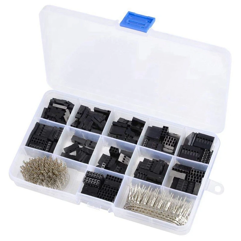 Акция! 1 Набор 2 5 мм Шаг 3 4 5-контактный разъем JST SM и набор 54 6-контактный корпуса -