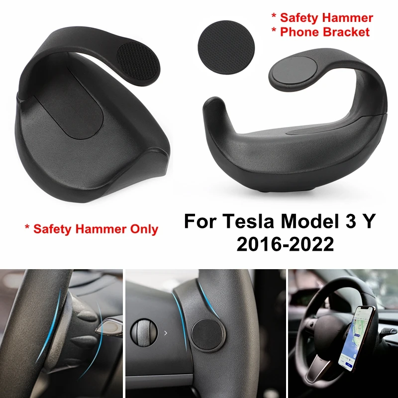 Anillo de contrapeso para volante Tesla modelo 3 Y 2016, soporte de peso con piloto automático asistido, 2022-2021