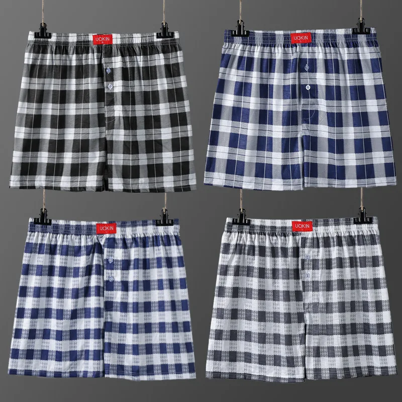 Men's Underpants Boxers Breathable Pants Cool Loose Boxer Panties  Cozy Man's Underwear Soft Boxershorts Men Underwear Boxer Man