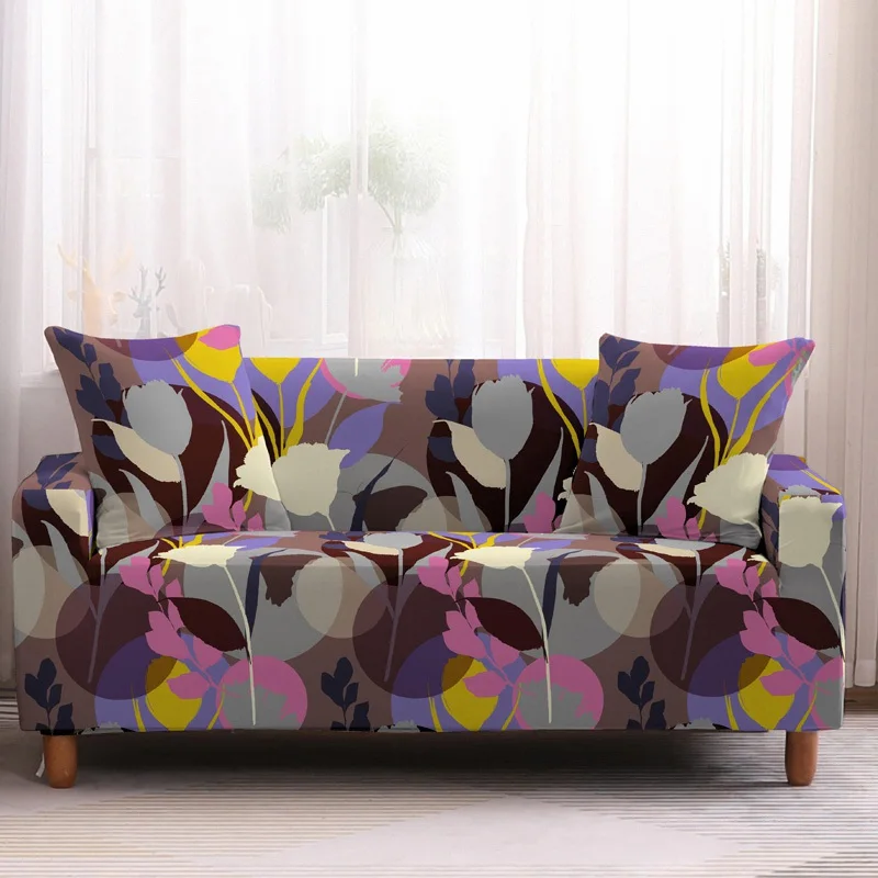 

Colorful Floral Pattern Mandala Print Sofa Cover Home Decor Corner Sofa Covers Beach Cover Up All Sofas Universal Sofa Slipcover