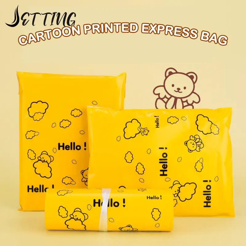 

10 шт., водонепроницаемые Разноцветные сумки-конверты для курьера