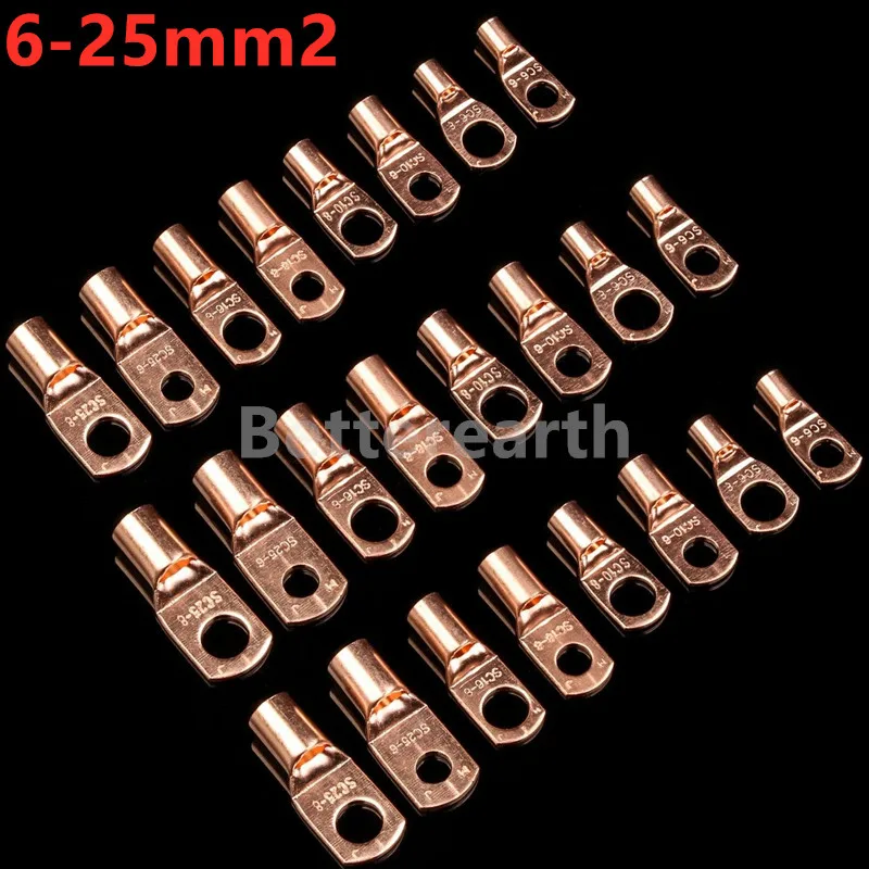 25/50 шт., медные кольца для проводов