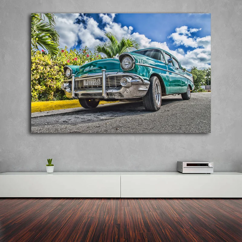 Постеры и принты Supercar Шевроле популярный стержень Ретро Винтажные автомобильные