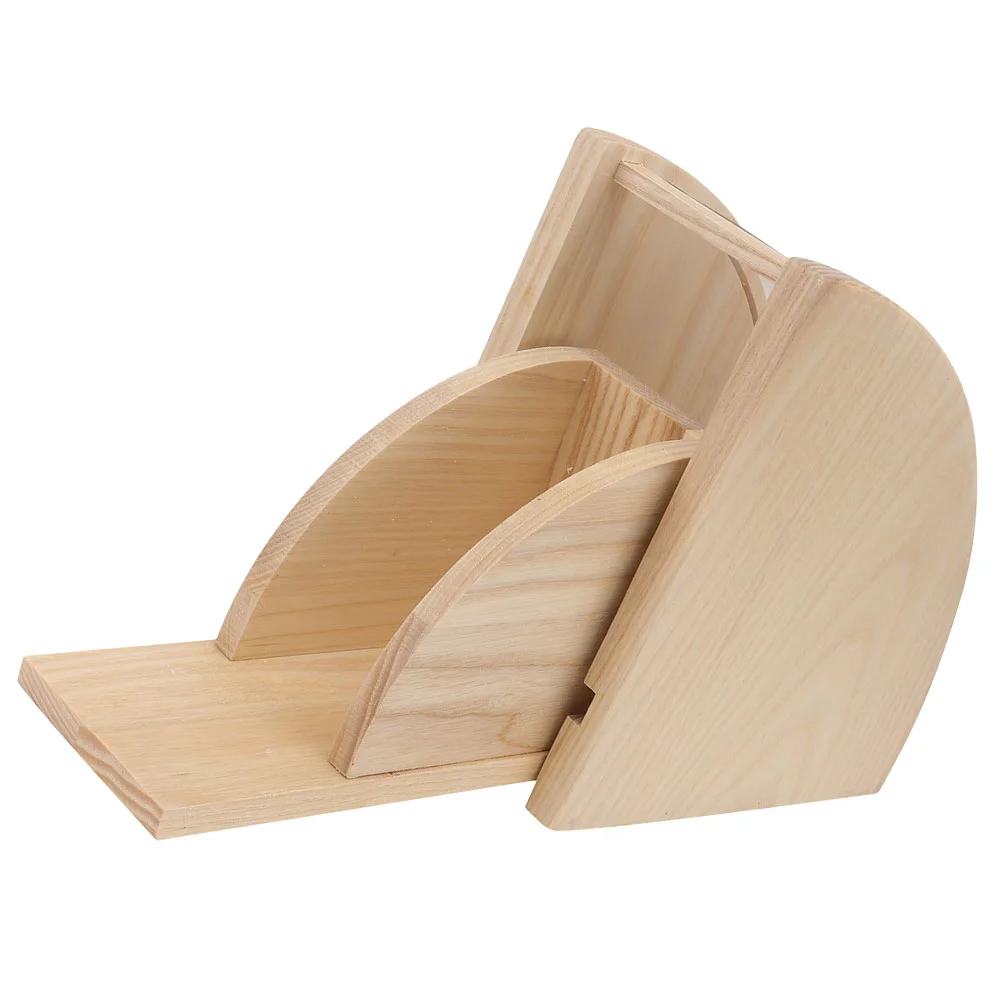

Daily Use Household Wooden Tabletop Coffee Filter Storage Holder Coffee Filter Box for Office Daily