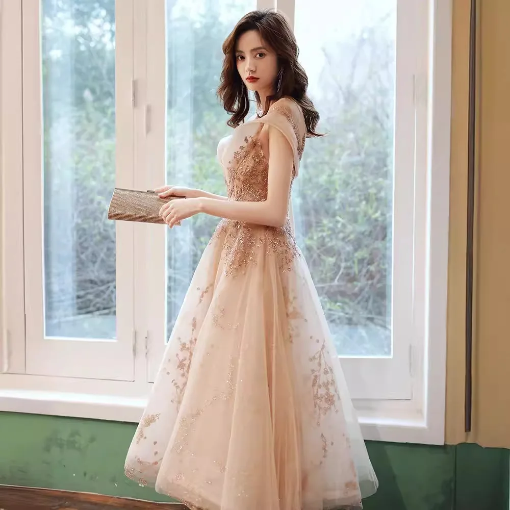 Платье LEOSOXS полиэстер длина до середины икры