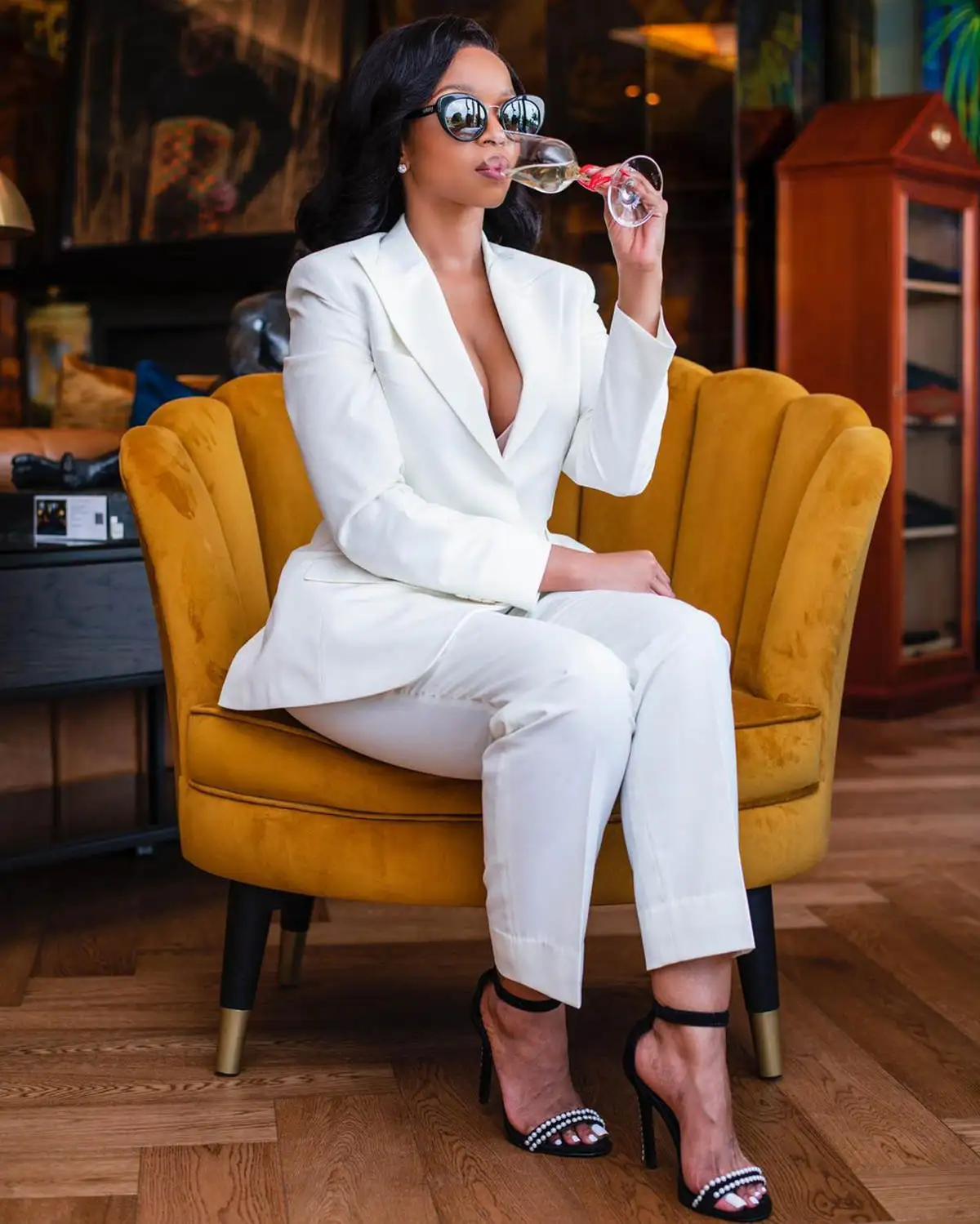 Simple White Women Pants Suits Custom Made Plus Size One Button Red Carpet Wear Slim Fit Jacket Blazer Sets 2 Pieces