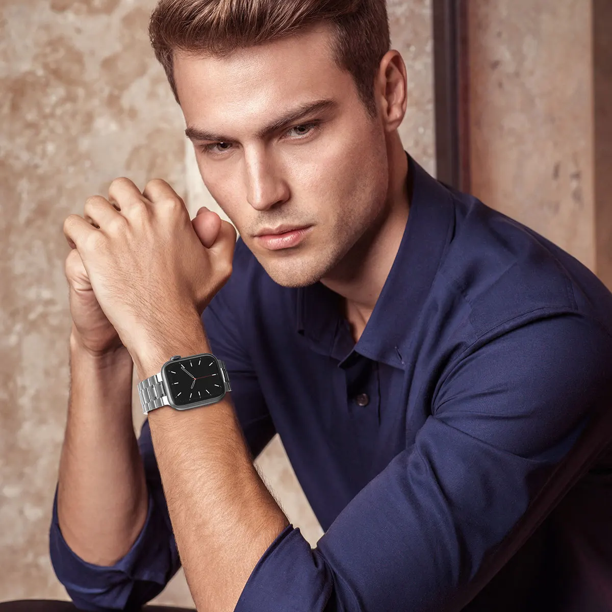 Top Quality Stainless Steel Strap For Apple Watch Ultra 49mm Series Band 42mm 45mm 38mm 40mm Watchband for iwatch 8 7 6 5 4 3 2