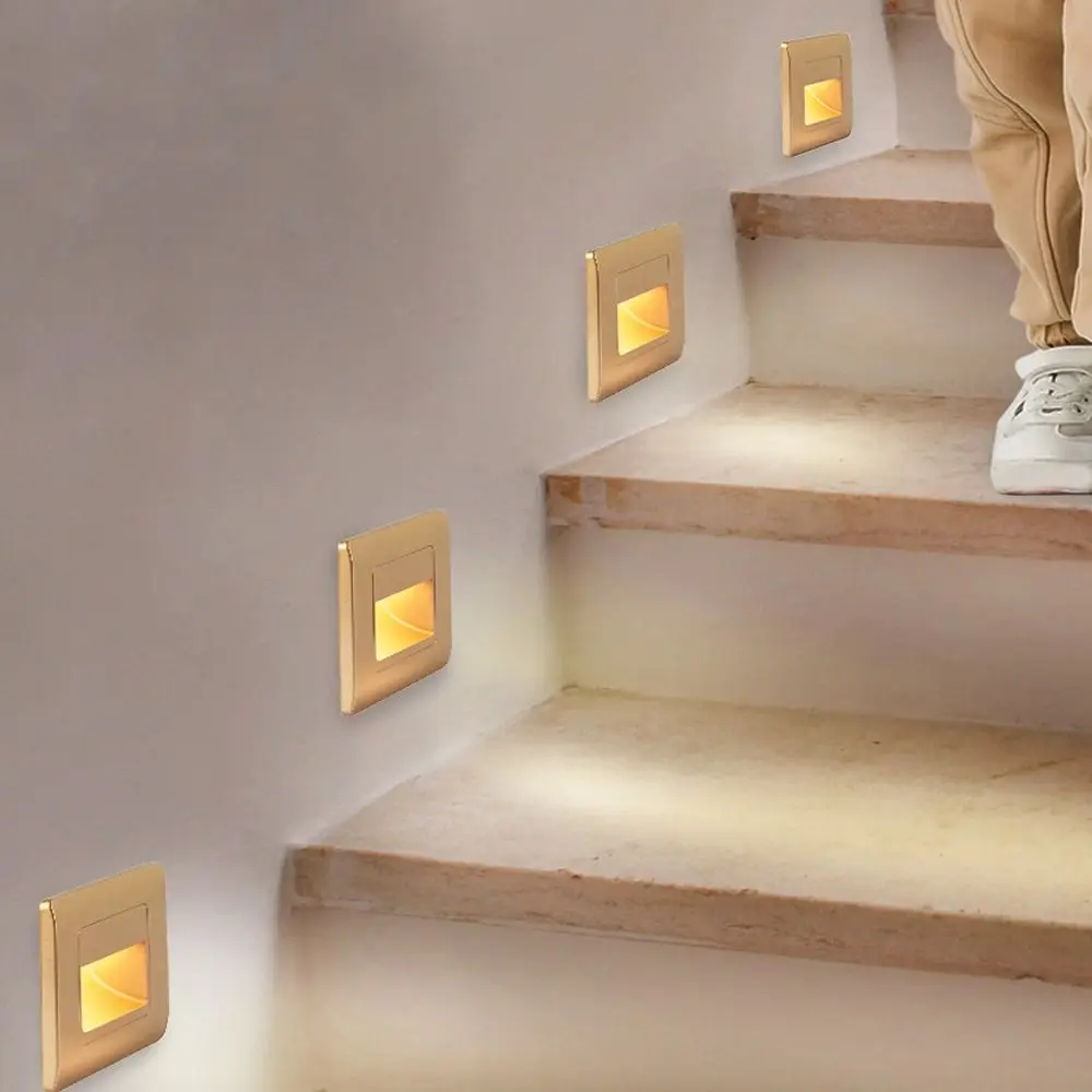 

Waterproof Generic Rader Sensor Stair Light Sensor Outdoor Floor Lamp Night Light Smart Light Step Lamp