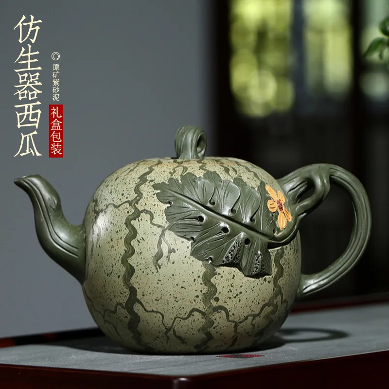 Фиолетовый глиняный горшок Yixing старинное украшение чистый ручная роспись сырье