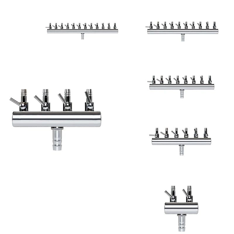 

Air Splitter Valve Aquarium Fish Tank Air Pump Flow Splitter Distributor Pump Valve Tap Lever Control Switch Valve