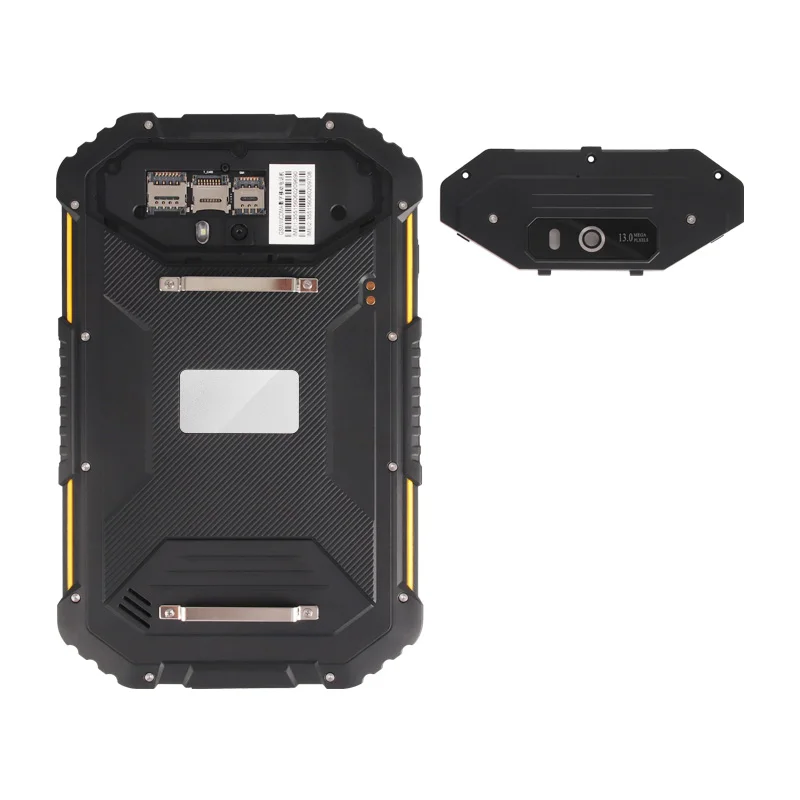 UNIWA HV3 Rugged Tablet 4GB RAM 64GB ROM NFC Mobile Phone IP67 7.0 Inch FHD Android 9.0 13MP 8000mAh Battery Cellphone