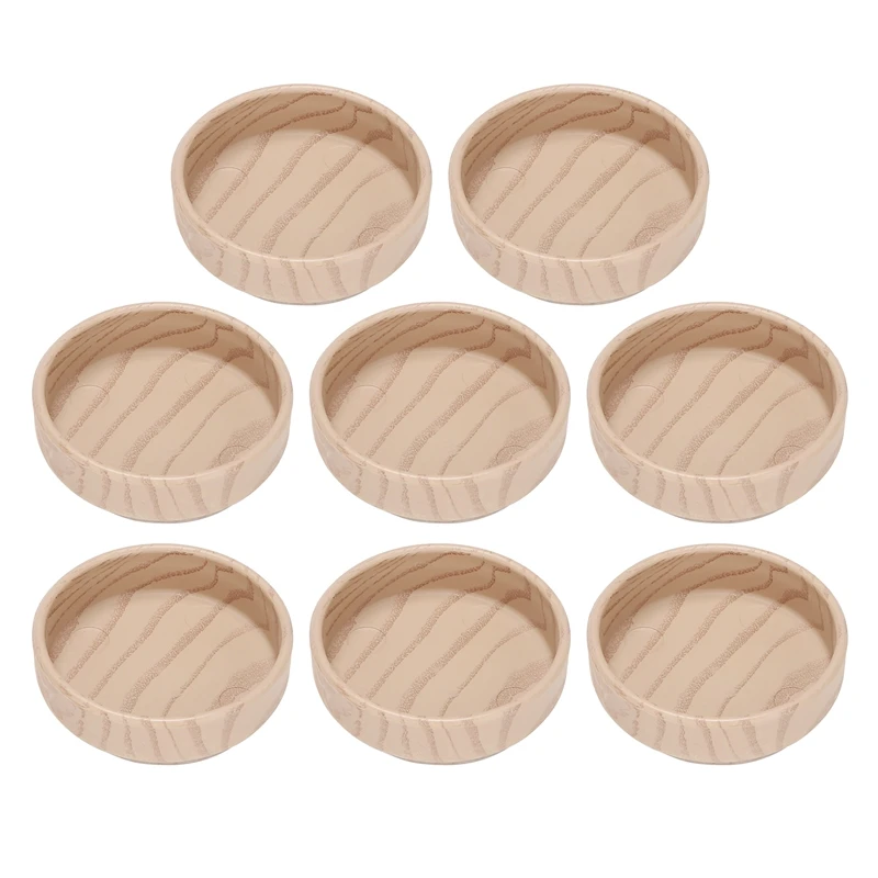 

8 шт., фетровые напольные чашки, 60 мм, круглые мебельные войлочные ролики, нескользящий напольный протектор для ножек стула, мебель (бежевый), ...