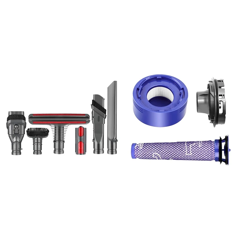 

Hot 1 Set Replacement Parts Absolute Cord-Free Vacuum Cleaner & 1 Set Installation Motor Rear Cover Front And Rear Filter