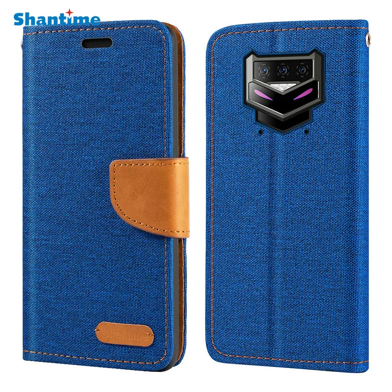 

Oxford Leather Wallet Case For Doogee S89 Pro With TPU Soft Back Cover Magnet Flip Case For Doogee S89