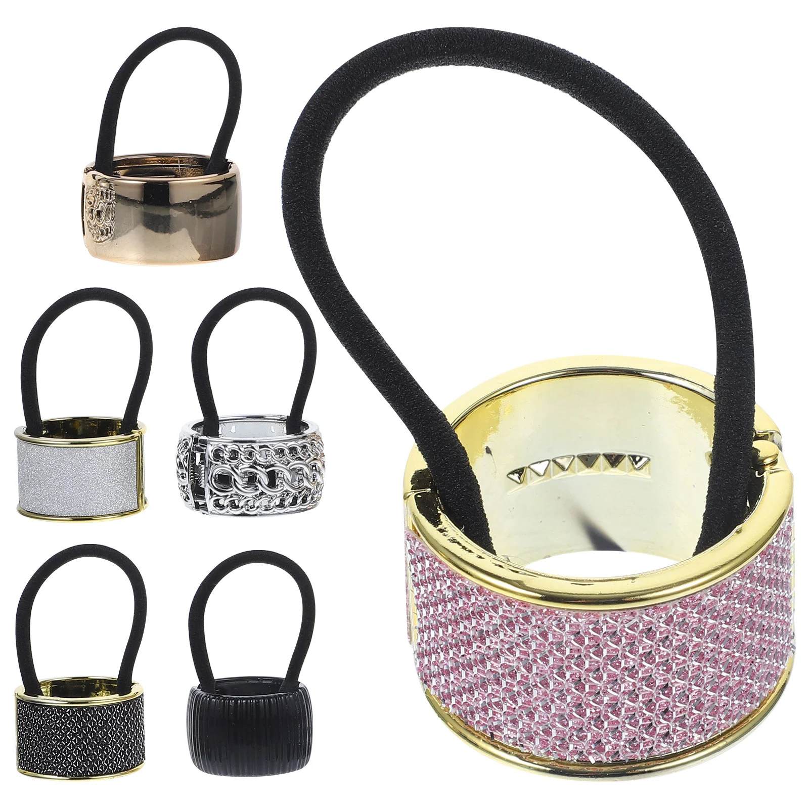 

6 шт., заколки для волос «конский хвост»