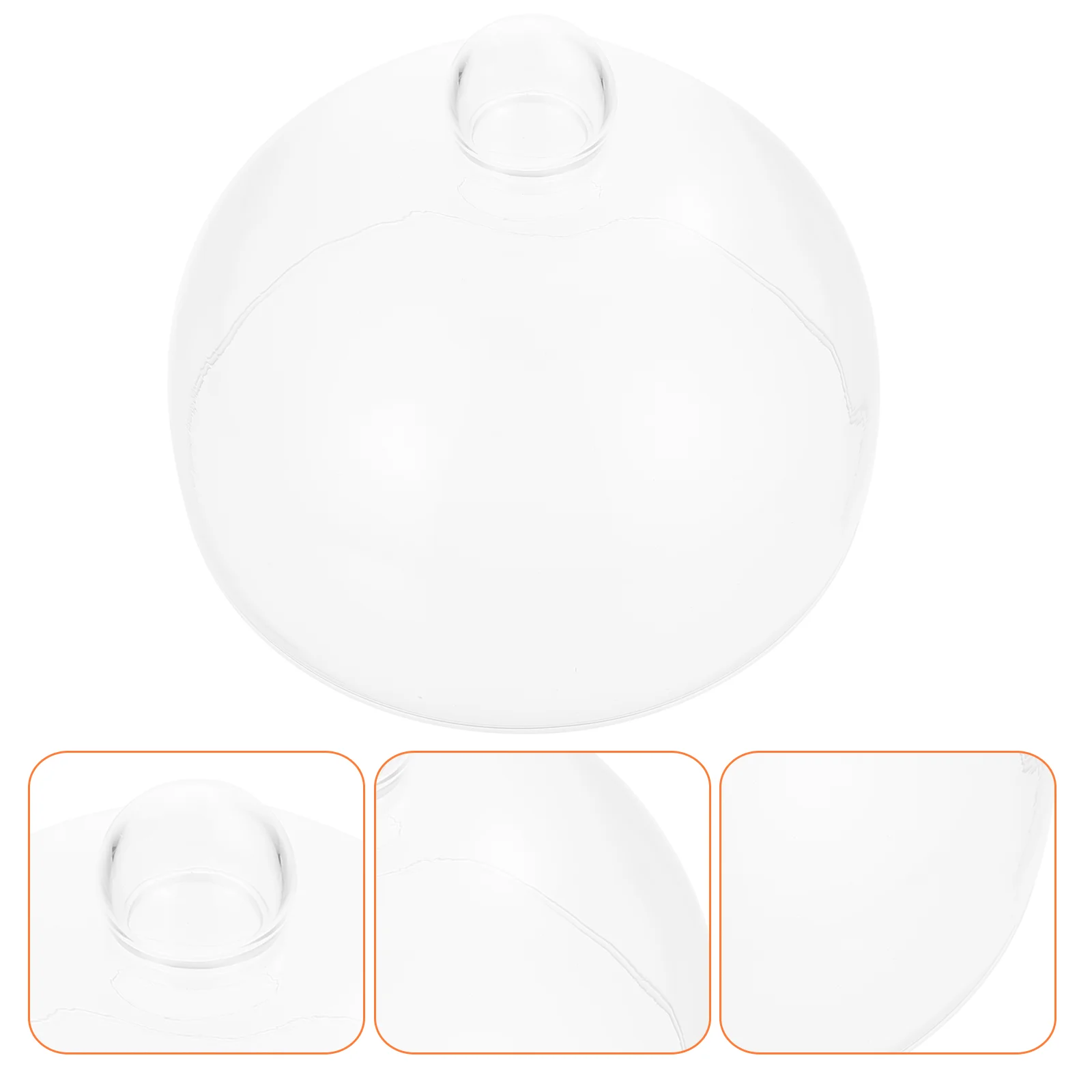 

Mesa De Cake Glass Lid Food Umbrella Display Tool Covers Tent Protective Dust