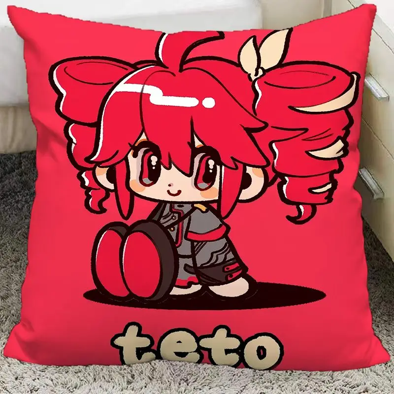 Kasane Teto косплей аниме подушки 45 см милые мягкие мультяшные рождественские подарки