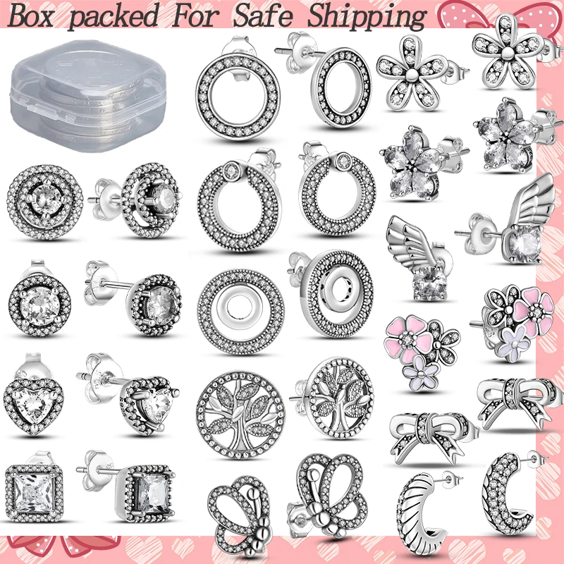 

Женские серьги-гвоздики из серебра 2022 пробы, с перьями