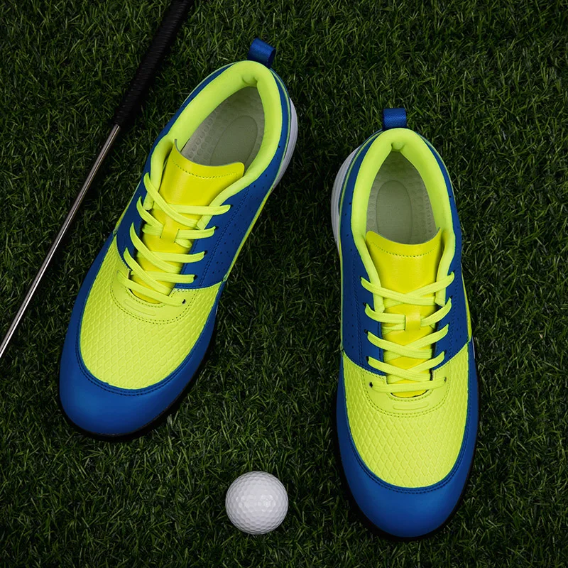 Men Golf Shoes Professional Golfer Sport Sneakers Athletics Golf Turf Grass Women Golfing Shoes Walking Sneakers