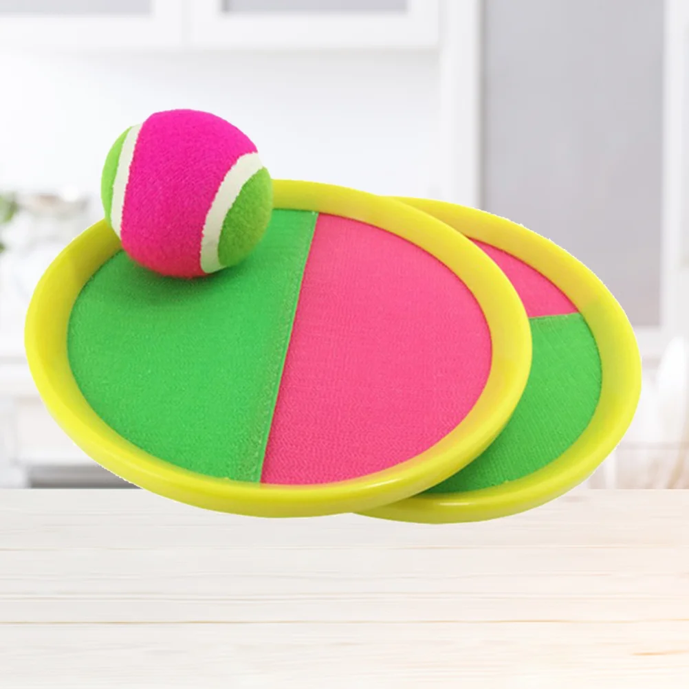 

Paddle Suction Sucker Catch Game Kids Set Parent Favors Party Birthdaysports Child Flying Cup Racket Disc Throw Tosssticky