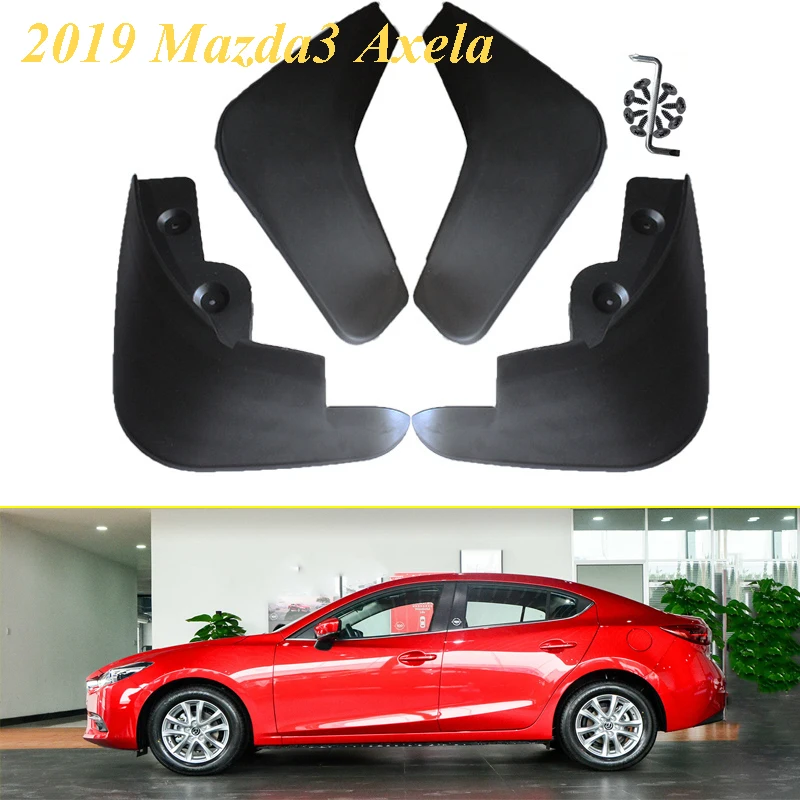 

2019 Mazda3 Axela fenders auto parts fender splash guard mudguard 4-piece set