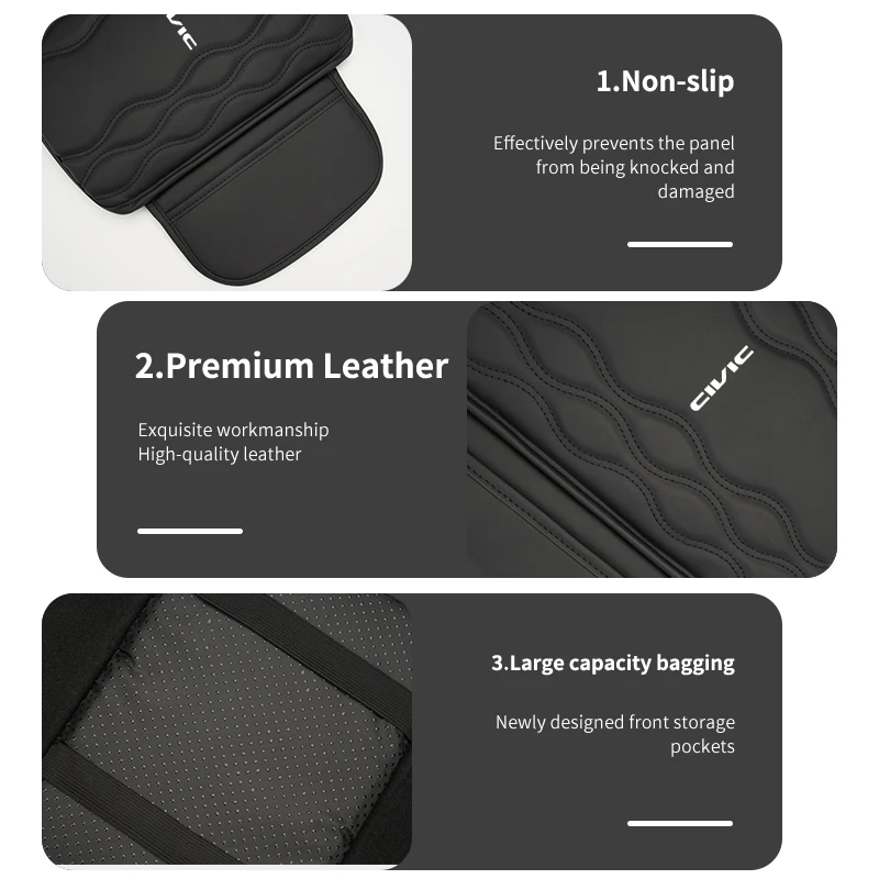 Чехол для автомобильного подлокотника кожаные защитные коврики консоли