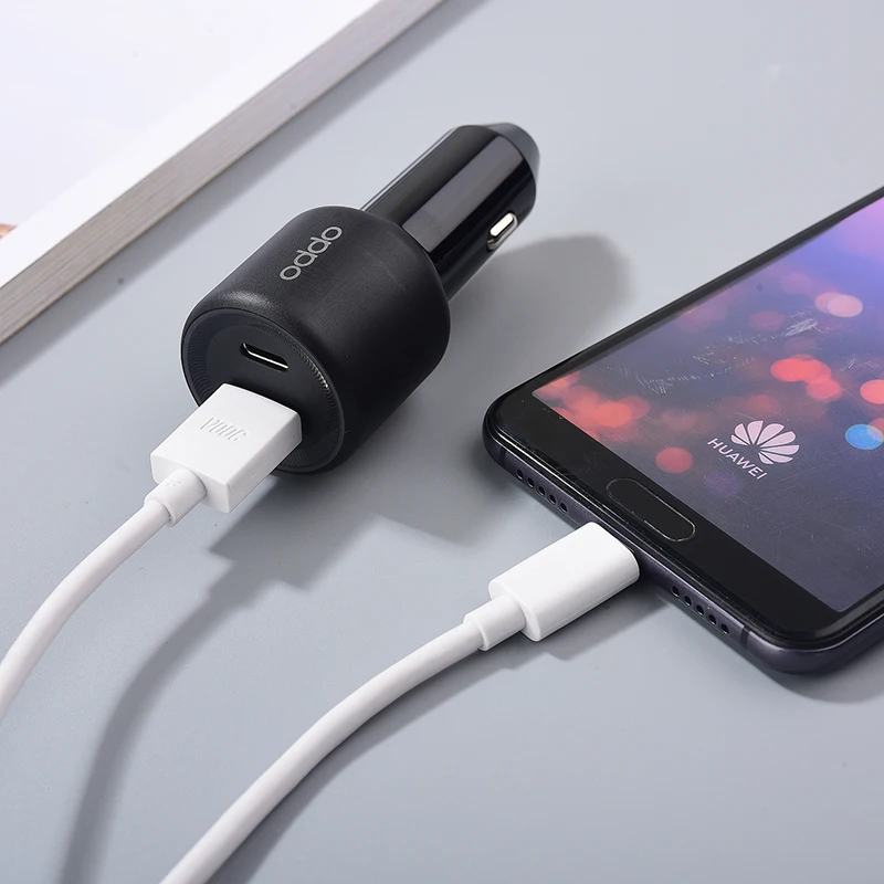 Автомобильное зарядное устройство 80 Вт для OPPO Find X7 X6 X5 Reno 11 10 9 8 SE Ace 2 K9 K10 Pro