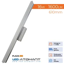 LED ATOMANT®60cm 16W 1600LM 6500K LED applique for bathroom Chrome A ++ lighting lights home bathroom wall mirror