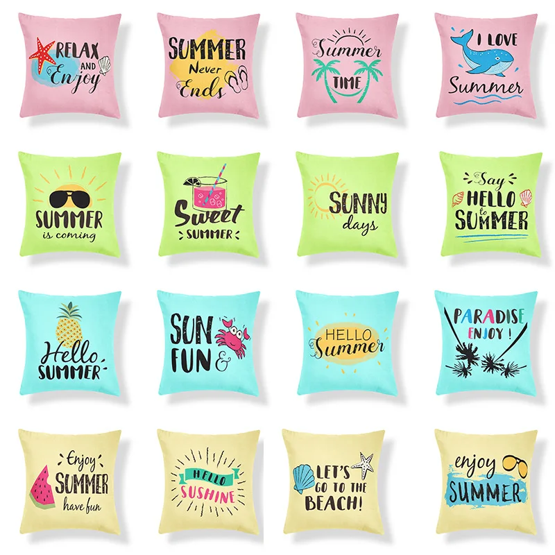 

Summer new Macron color pillowcase Nordic simple sofa cushion pillow nap pillow pillowcase
