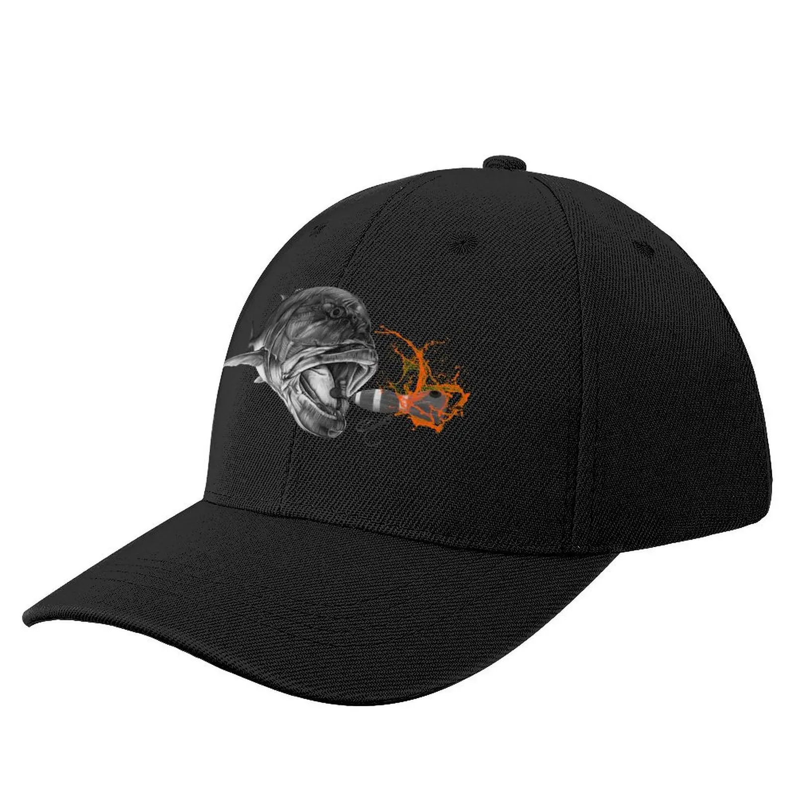 Бейсбольная кепка Giant Trevally and Seafrog летняя шляпа Wild Ball Hat мужская и женская