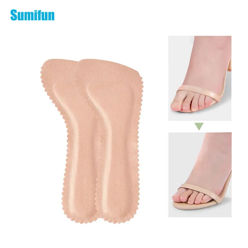 

1 пара, Нескользящие массажные стельки из кожи