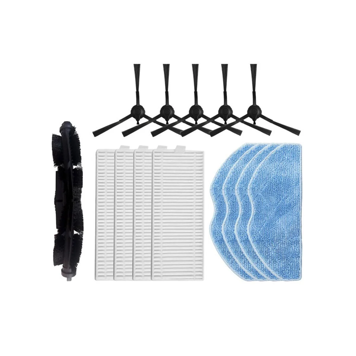 

For 360 S8 / S8 Plus Robot Vacuum Cleaner Replacement Spare Parts Main Side Brush Hepa Filter Mop Cloth