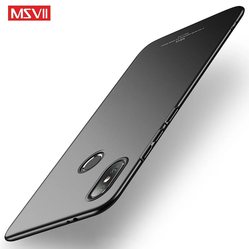 Чехол для Mi A2 Lite матовый чехол Msvii Xiaomi Xiomi Mia3 Mia2 тонкий жесткий из поликарбоната A3