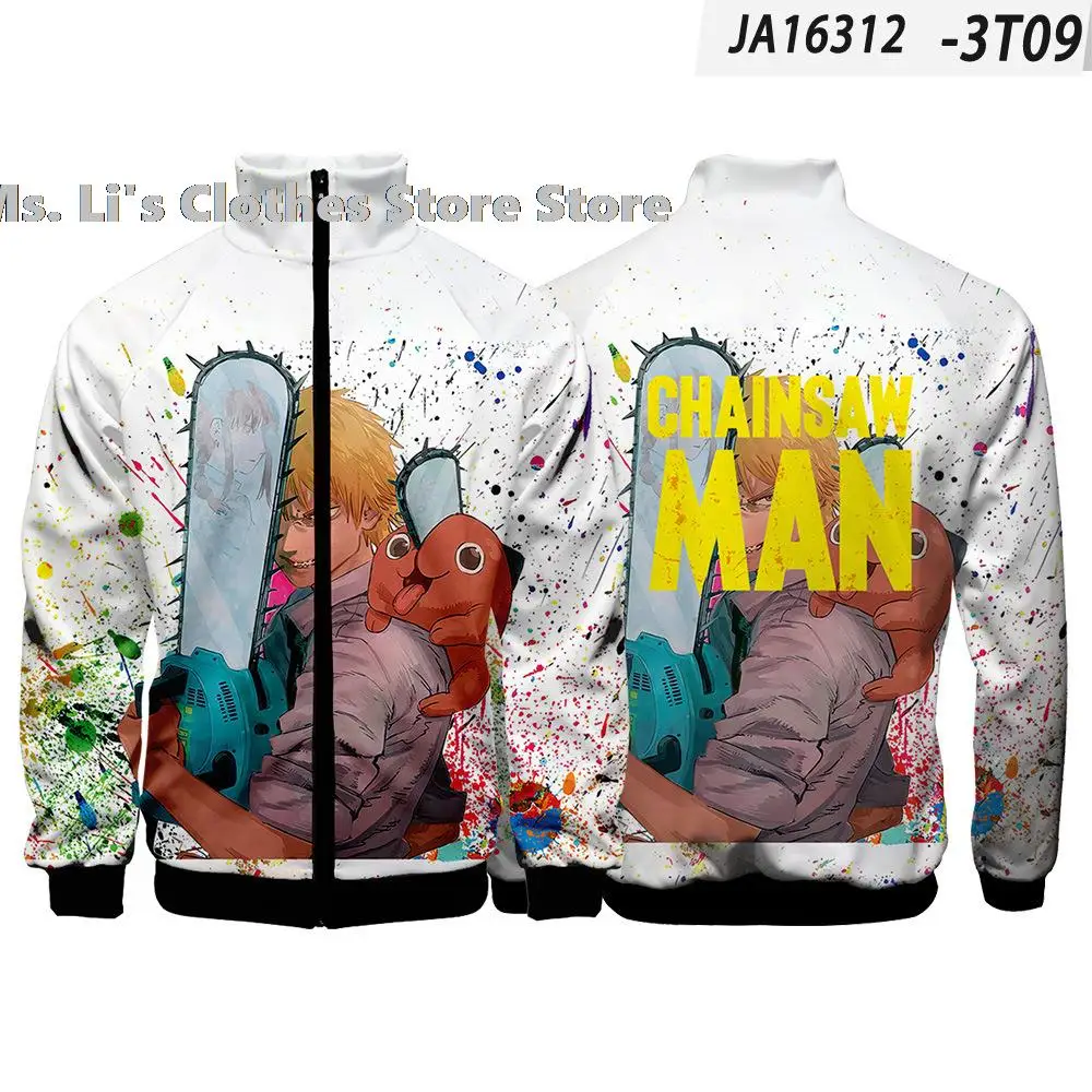 

2023 NEW Game Chainsaw Man 3D Print Fashion Jackets Sweatshirts Pullover Men/Women Harajuku Autumn Winter Tracksuit Clothes